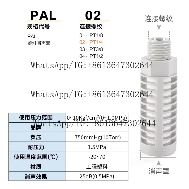 100PCS  Insert foam  PAL01/02/03/04/06/08 PPA6/8/10/12