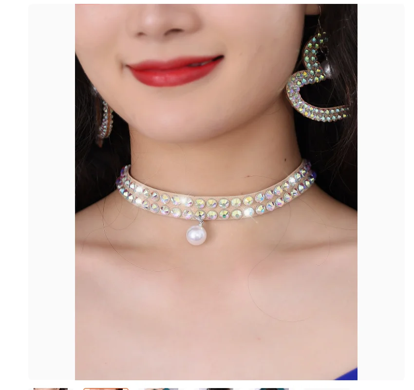 1pcs/lot Woman Fashion Dance Necklace Lady Necklace Dance Accessoiries view 4