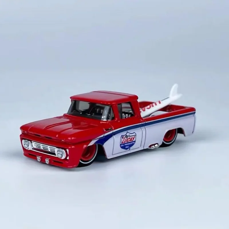Hot Wheels-Juego de aceite de motor de cultura automotriz, cultura Popular, Castrol Volkswagen T1 Datsun, camioneta, modelo de coche de aleación, juguetes, regalos para niños
