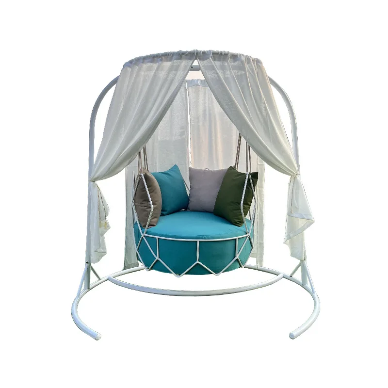 

Outdoor Waterproof And Sunscreen Hanging Chair Balcony, Cradle Chair Light Luxury Leisure Chair, Home Creative Princess Hanging