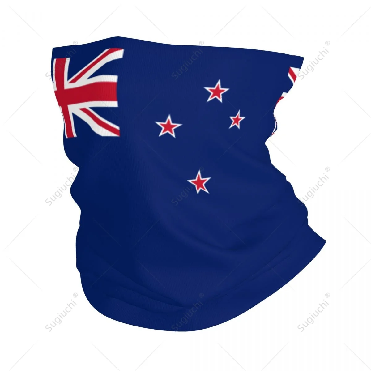 Unisex New Zealand Flag Kiwi Neckerchief Scarf Neck Face Mask Scarves Neck Warmer Seamless Bandana Headwear Cycling Hiking view 3