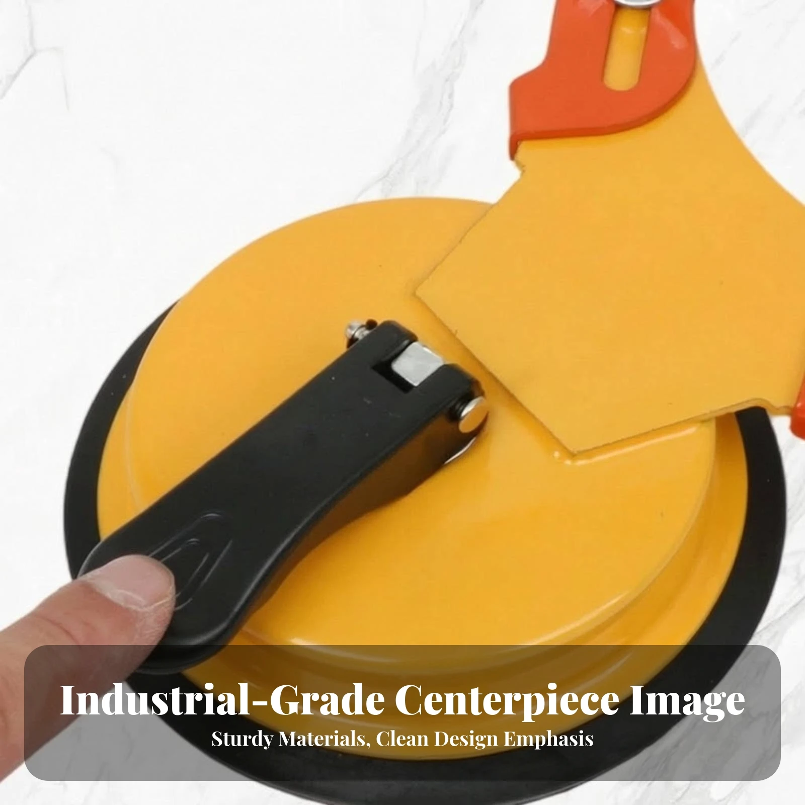 Tile Hole-Positioning Positioner Precision Tile Drilling Positioner Drill Guide with Suction Cup Anti-Slip Tool Stable