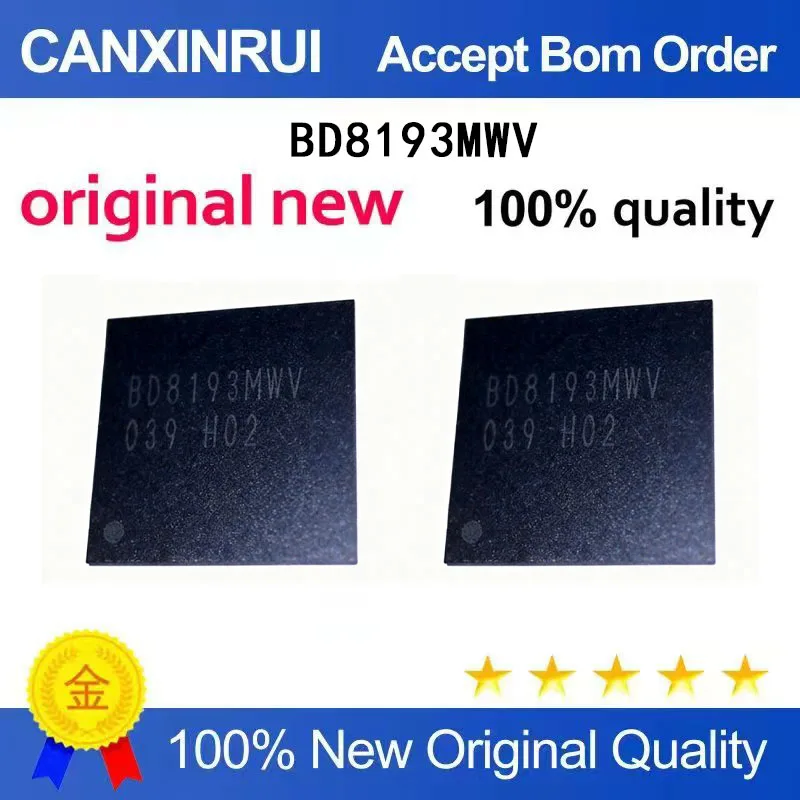 (5-100 Pieces) original BD8193MWV BD8193 B08193MWV QFN LCD chip IC
