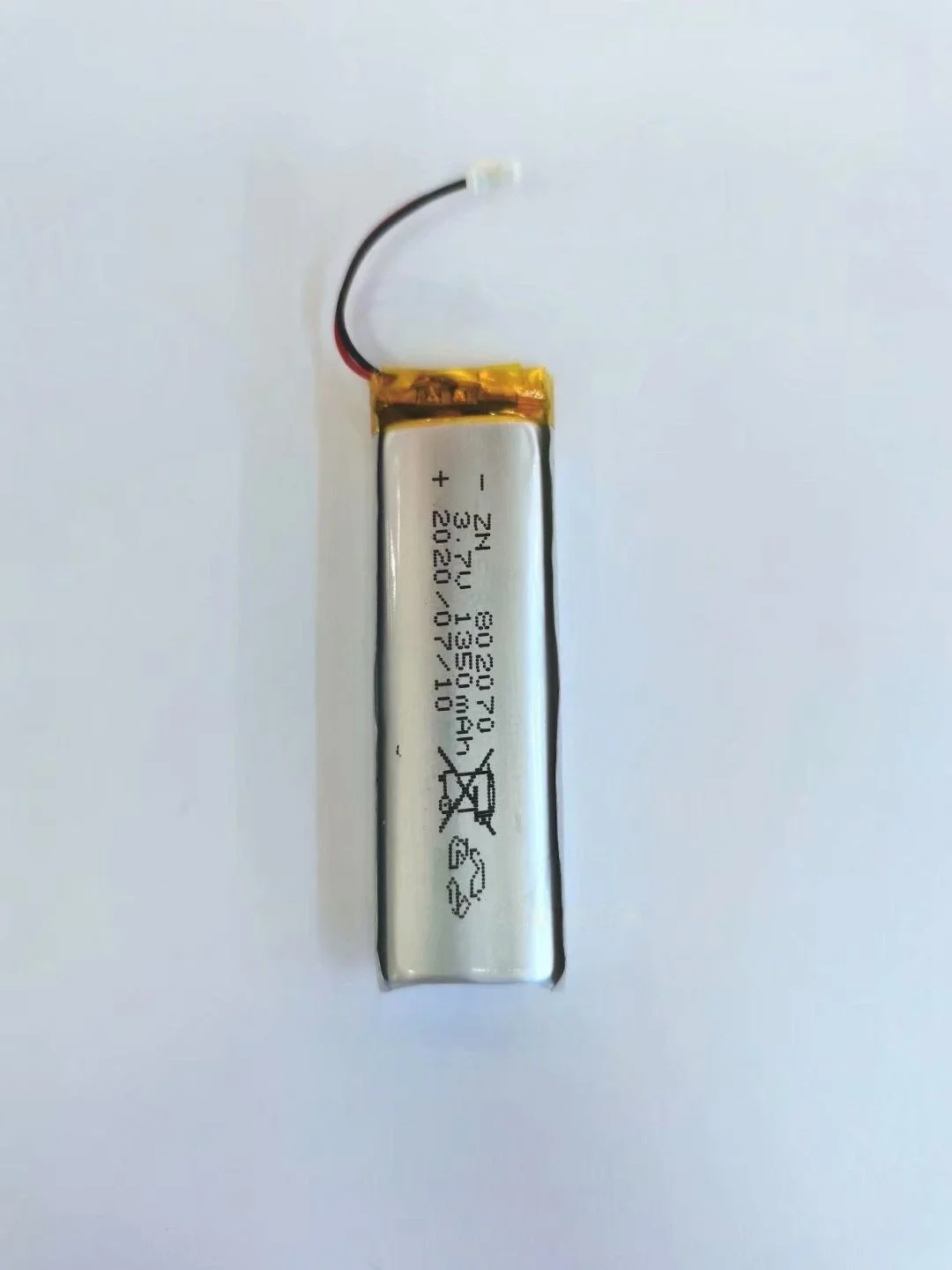 Touch Pen 802070 Polymer Lithium Battery 1350mAh 3.7V for Scanner LED Lighting Fixture Bluetooth Speaker