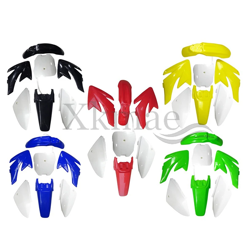 CRF 70 Plastic covers Fairing Kits CRF70 dirt Pit Bike Procket Bike Xmotos Baja DR50 49 50cc 70 90 110 Kayo HK 160