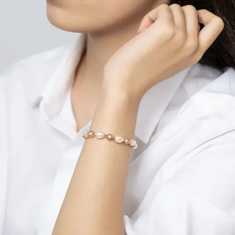 8 best sales roséguldarmband - №5