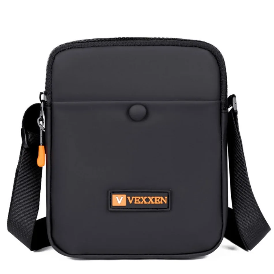 

Mini cell phone crossbody bag men's commuting shoulder bag tide casual simple small bag waterproof leather membrane trend simple