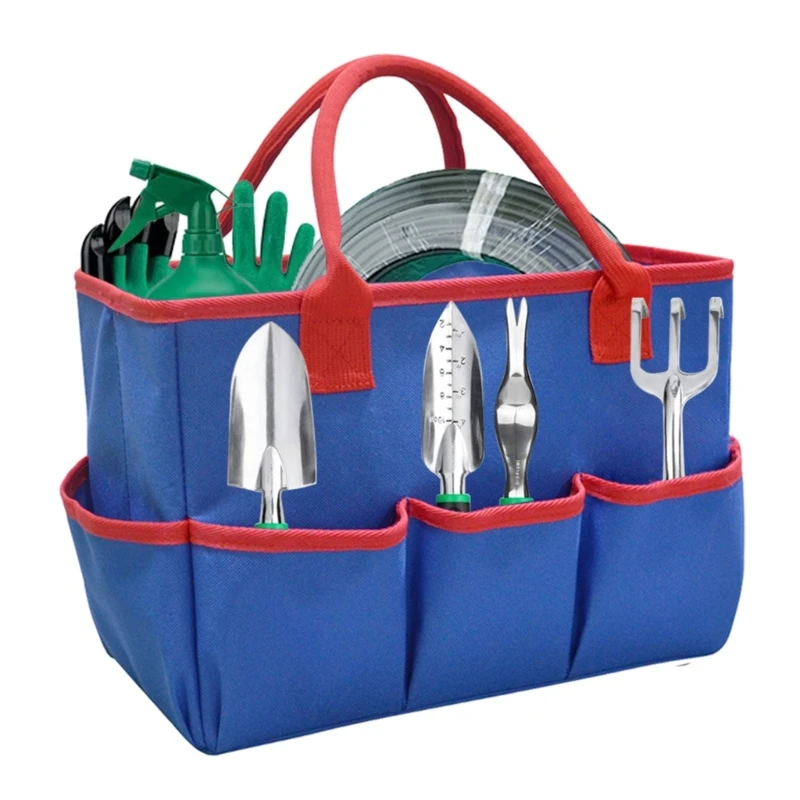 Bolsa armazenamento multibolsos à prova d'água, ferramenta pano, organizadores arte para trabalho jardinagem,