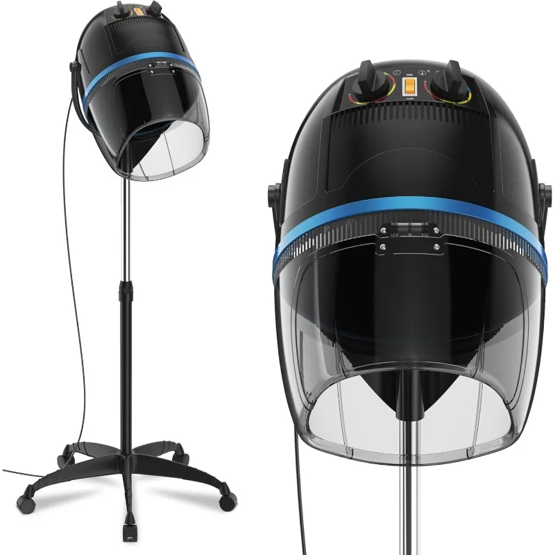 

Регулируемый фен с капюшоном, 1300 Вт, профессиональный фен с капотом, салонное оборудование с катяшным основанием