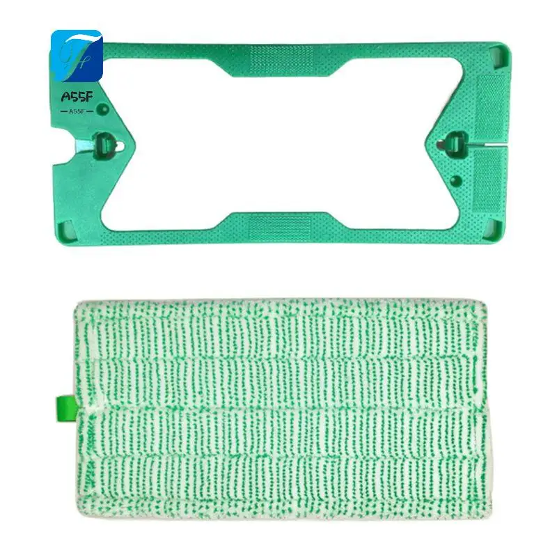 A55F-Mop Pads For Vorwerk Kobold SP600 Vacuum Cleaner Parts Replacement Washable Steam Mop Cloths