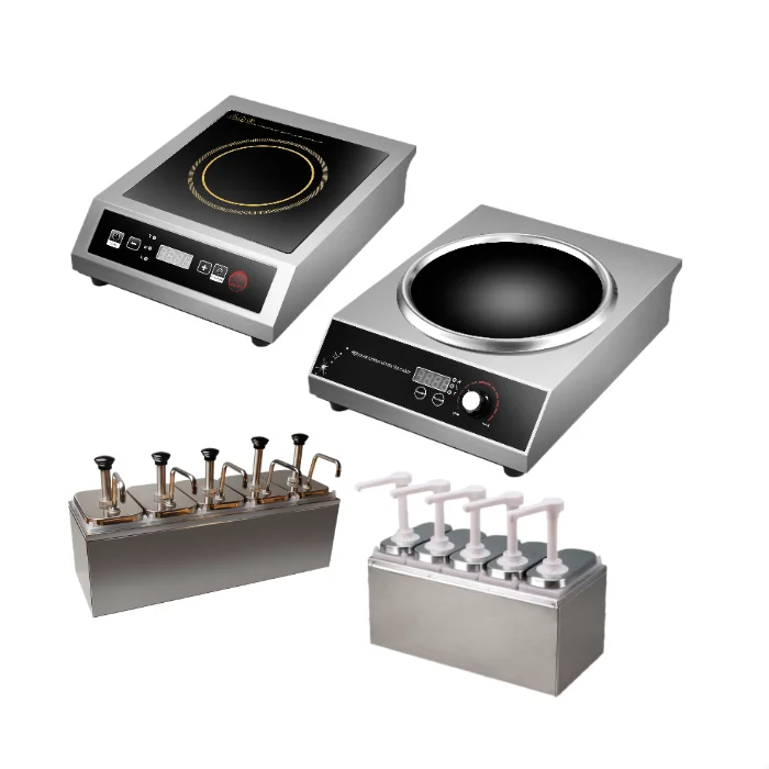 

Sunmax Stainless Steel Induction Cooker Counter Top Induction Wok For Hotels And Kitchens Electric Power Source
