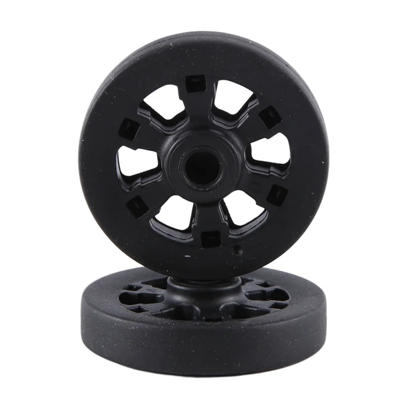 【SEE】 2 jeux de roues à bagages de remplacement 60x11mm, roulettes en PU résistantes à l'usure, roue à bagages, Double roue de 8Mm