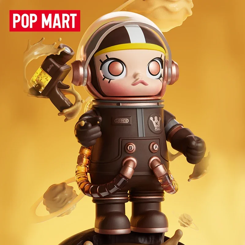 POP MART MEGA COLLECTIE 100% SPACE MOLLY SERIE Echte Blind Box Mystery Box Guess Bag Speelgoed Pop Leuke Anime Figuur Desktop