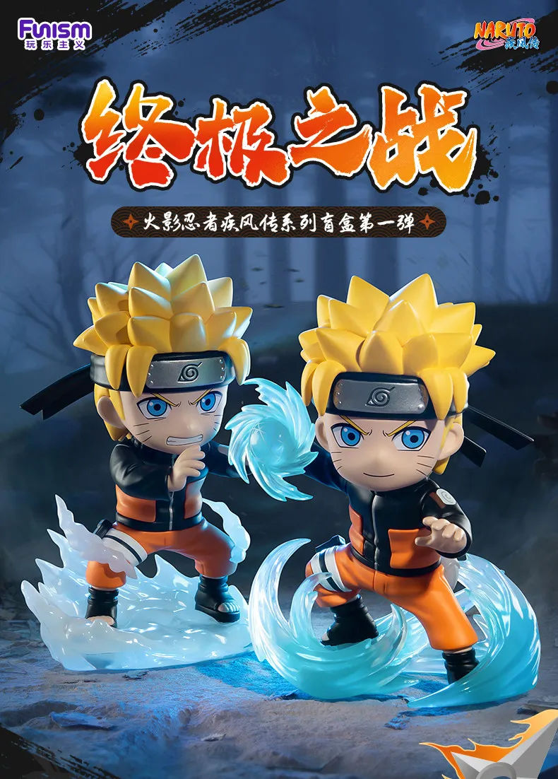Original FUNISM NARUTO SHIPPUDEN Chronicles Great Ninja War Series Blind Box Figur Desktop-Dekoration Spielzeug Geburtstagsgeschenk – Detail 1
