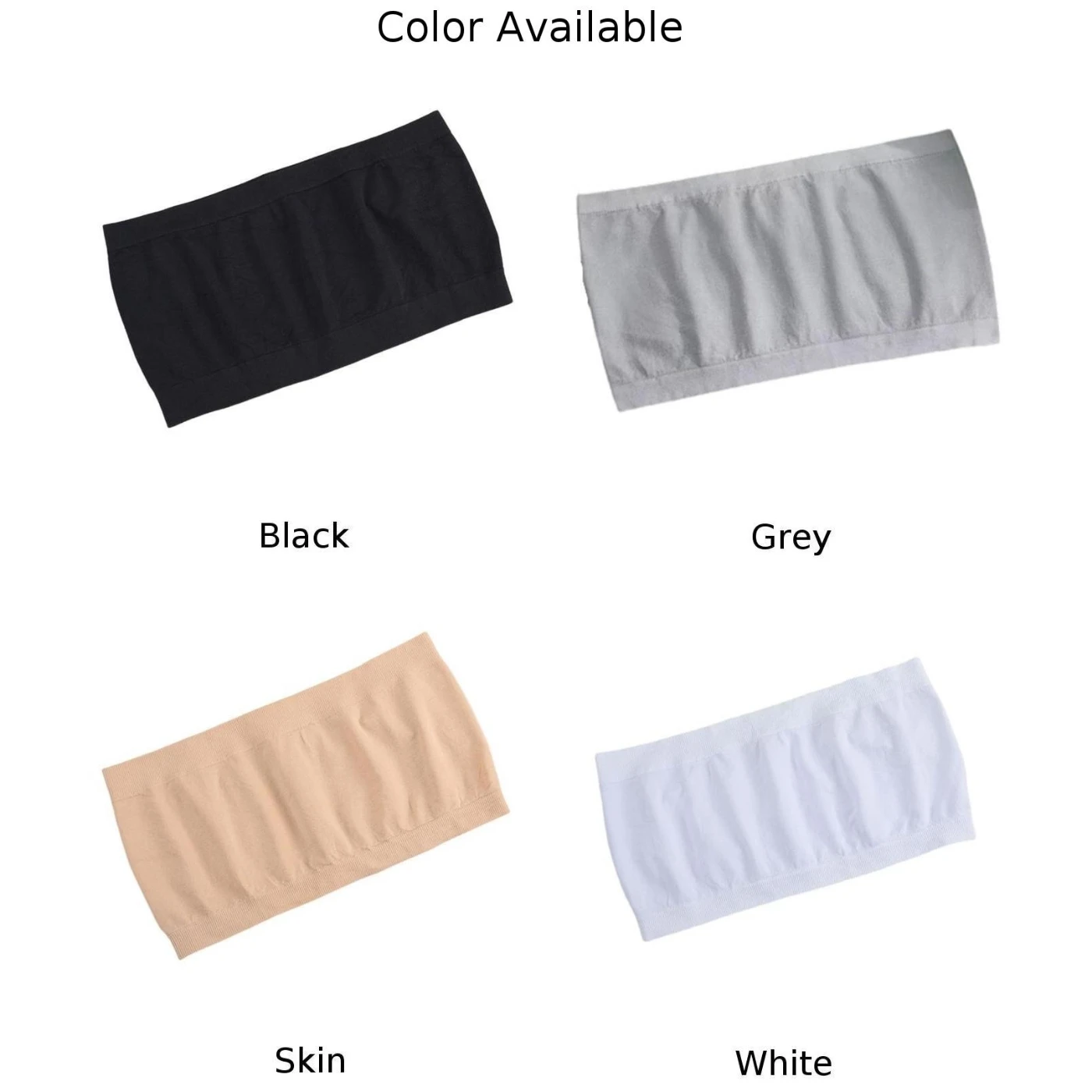 Женский топ-бандо без бретелек, бесшовный повседневный топ с запахом, нескользящий бюстгальтер и без подкладок