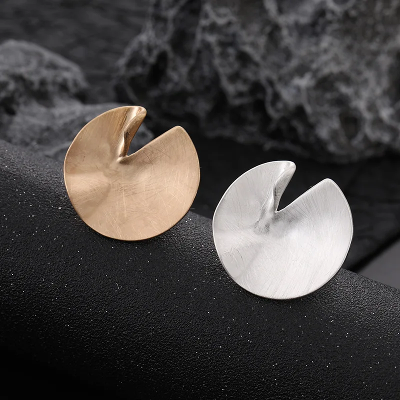 

Kaseakia Round Chunky Big Large Adjustable Elastic Rope Metal Rings for Women