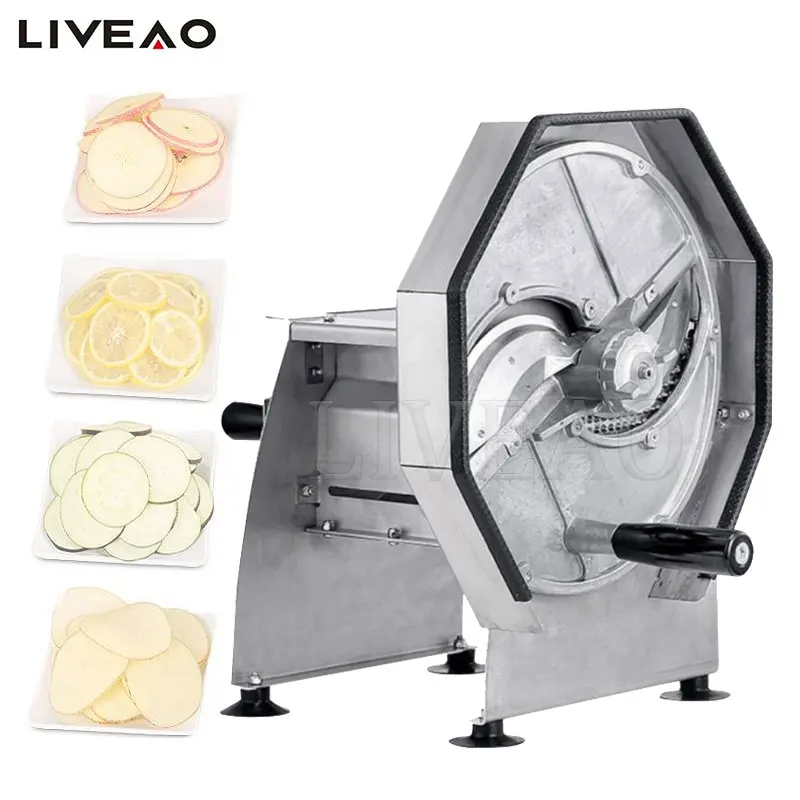 

Vegetable Cutter Multi-Function Manual Fruit Slicer Commercial Stainless Steel Onion Carrot Potato Slicer Chopper