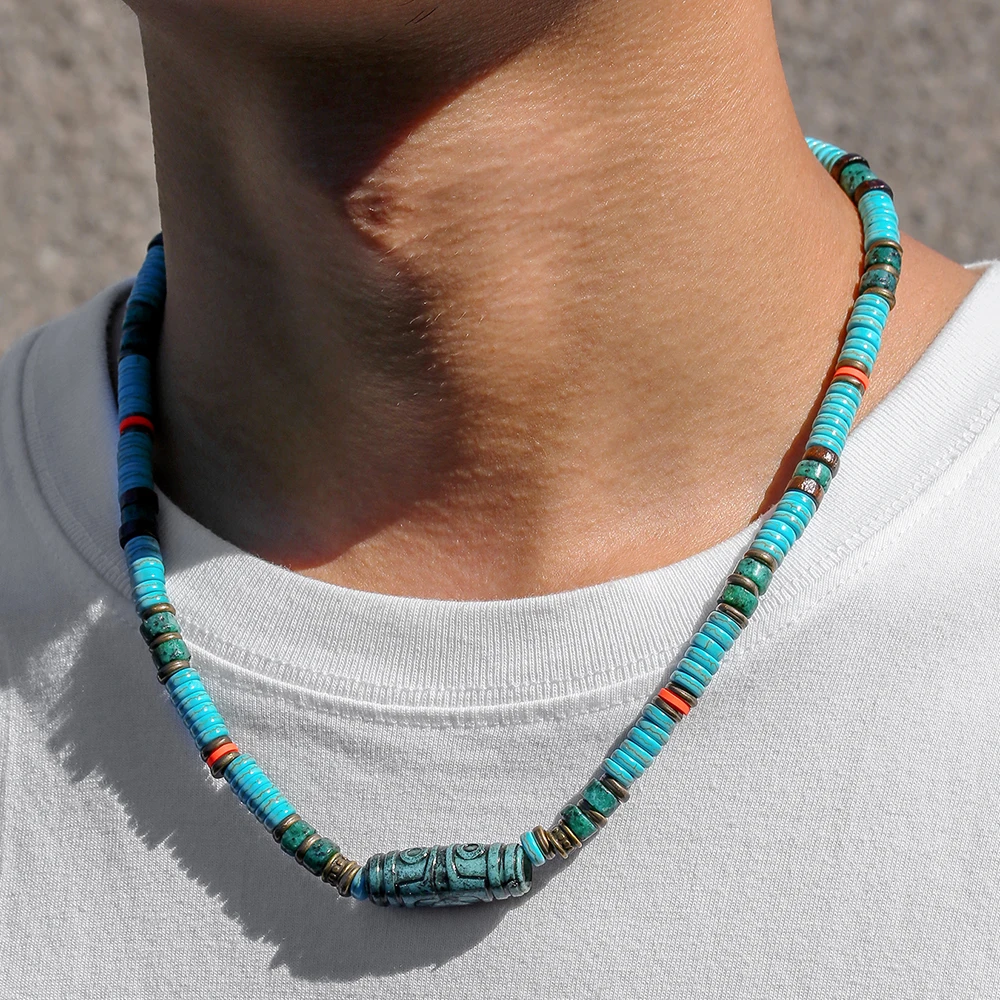 Collier ethnique INS avec pend - Men Accessories Ethnic avis et prix