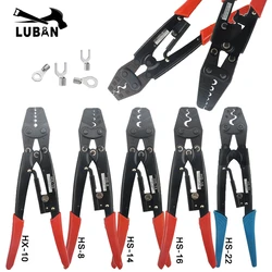 1PC HD-6 HX-16 HS-6M HS-22 HS-8 HS-14 HS-16 1.25-16mm2 Crimping Tool Pliers For Non-insulated Terminal  Electrical Hand Tools