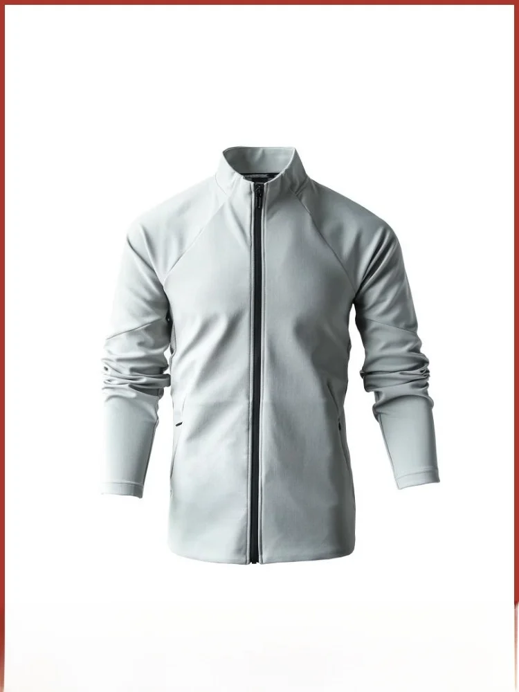 

High Densi Knitted 3D Tailored Sports Casual Jaet Outerwear with Me Patchwork Underarm Autumn Winter Couple's Coat