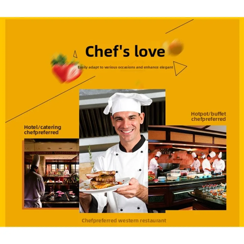 

Custom Chef Uniform Autumn Winter Kitchen Restaurant Hotel Baking Pastry Outfit