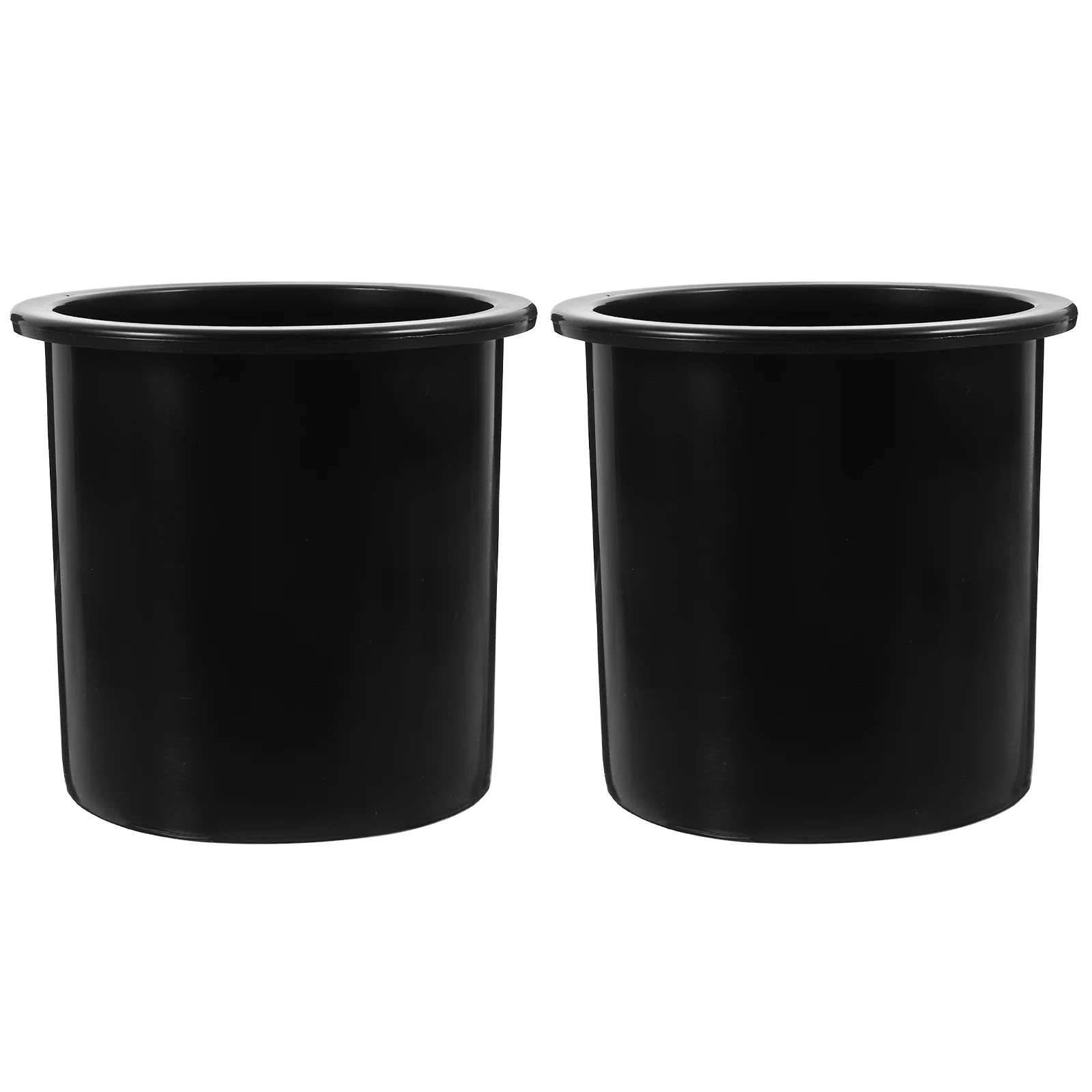 

2pcs Plastic Cup Holder Insert Black Drink Holder For Couch Armrest Sofa Boat Rv Marine Auto Car Yacht Recessed
