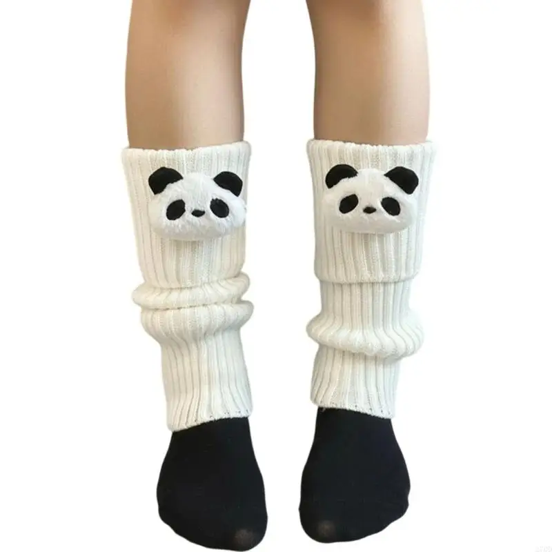 جوارب أنيمي قابلة للتمدد 270D بطول الكاحل مزيج من البوليستر الناعم وأغطية الساق الدافئة للفتيات والنساء