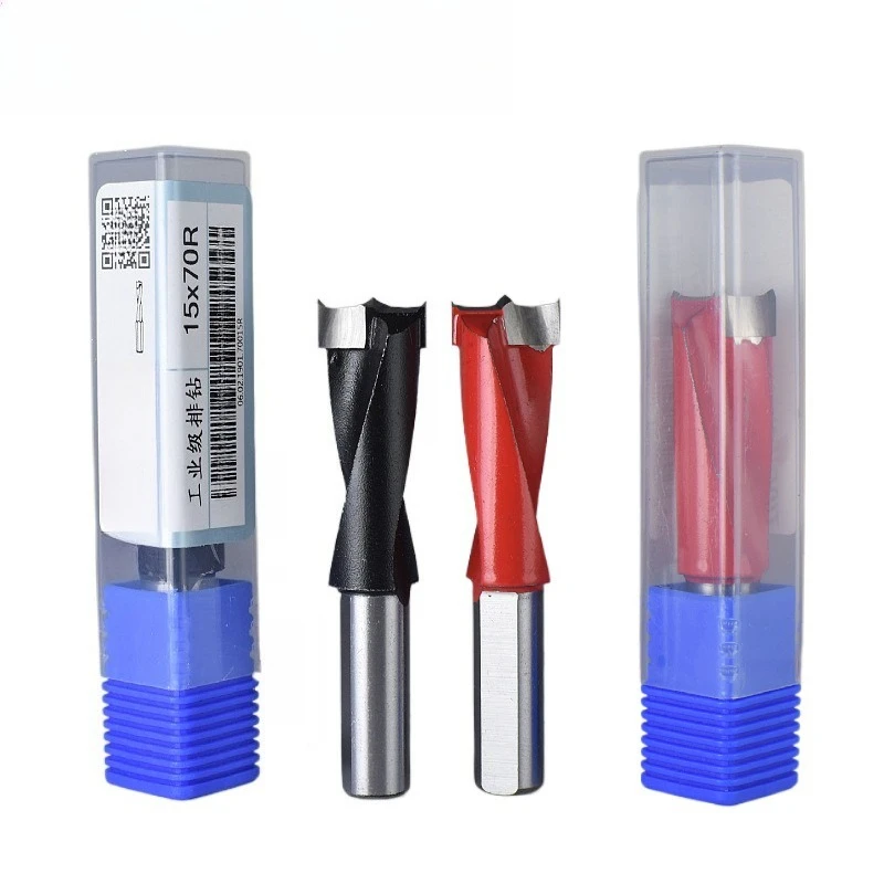 Suitable for 3-in-1 Drill Bit Three Points Two Edges Woodworking Hole Opener Four Edges Positive Negative Drillin  Bit