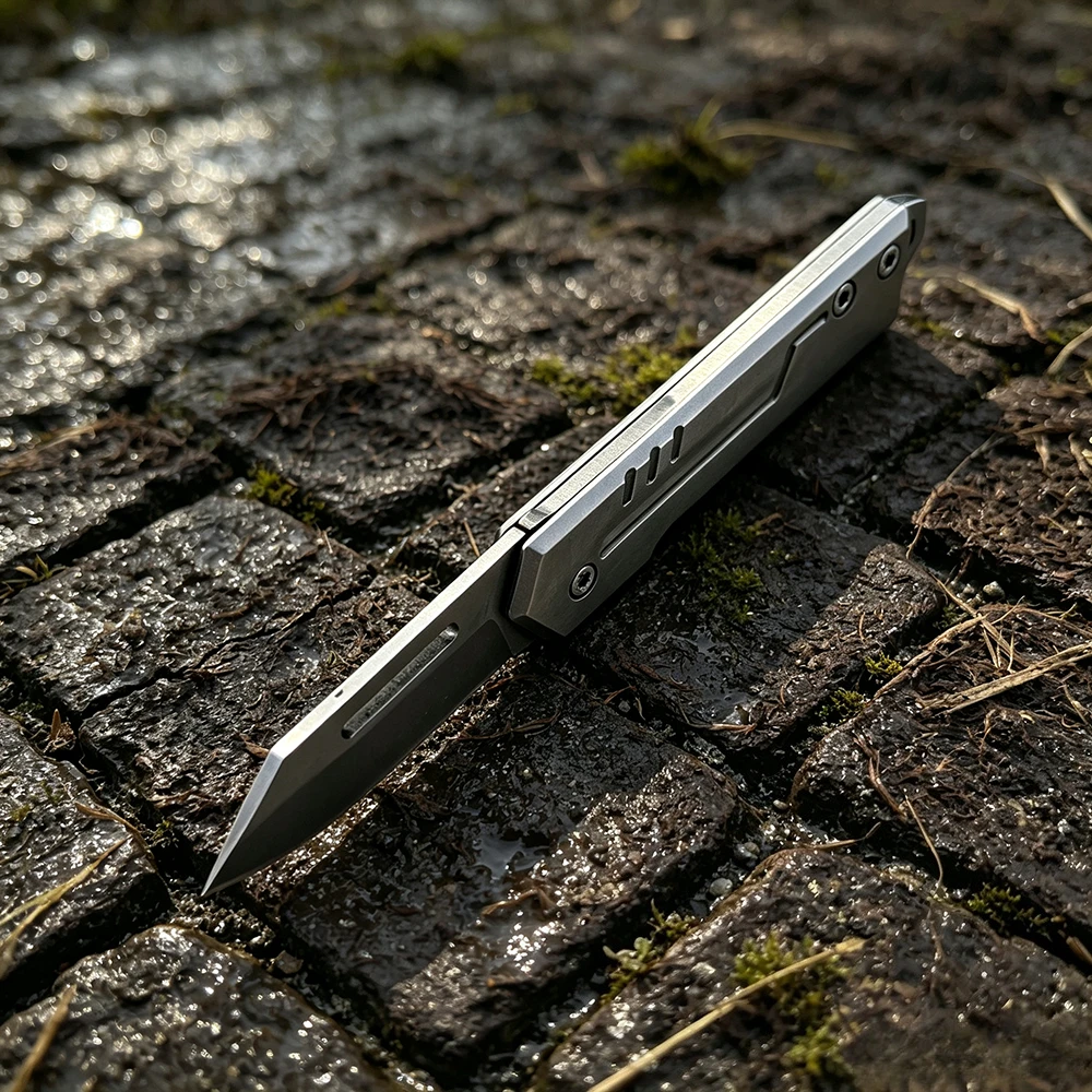 Portable Keychain Folding EDC Knife for Parcel Unboxing Camping Commute Travel Daily Cutting Wilderness Exploration Camping Tool