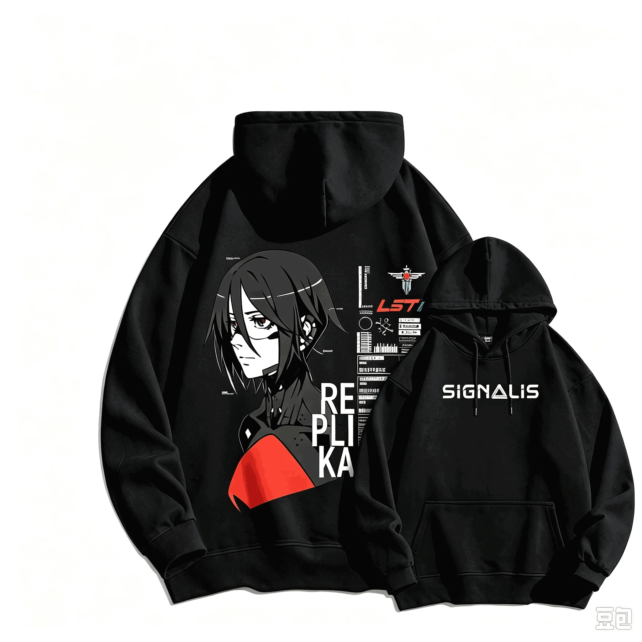 Signalis Printed Oversized hoodies Fashion Hip Hop Street high quality Comfortable Classic Loose Cutting Comfort hot product top
