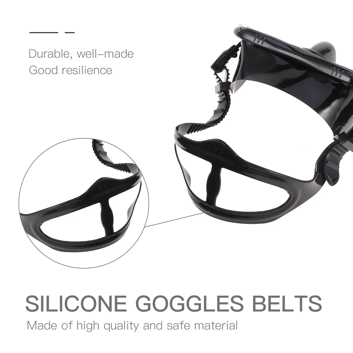 

Snorkeling Mask Set Ops Goggles Face Silicone Dive Masks Full Equipment Diving and Women