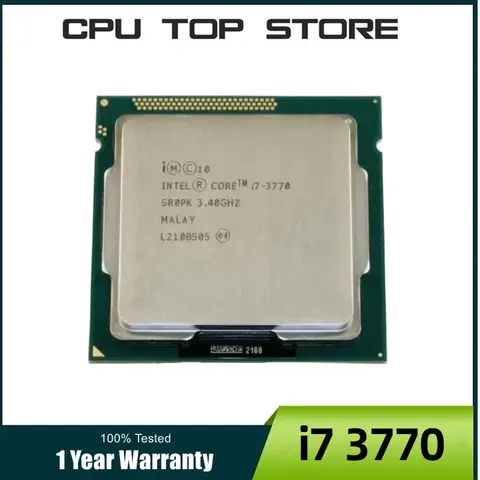 Intel Core CPU i7 3770 3.4GHz SR0PK Quad-Core LGA 1155 Processor