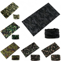Multi Use Camo Bandana For Men Women Sports Face Mask Camouflage Head Scarf Neck Gaiter Female Male Cycling Headband Tube Buffs