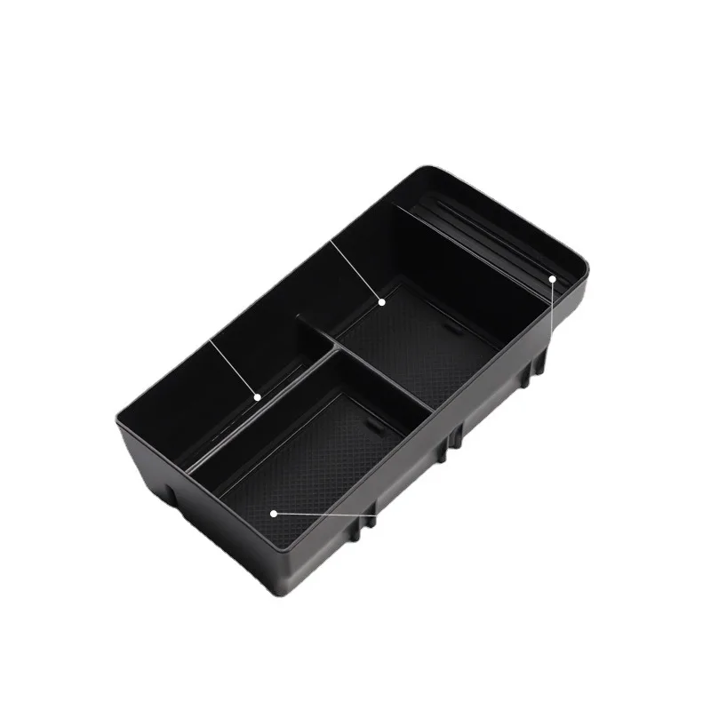 Premium Center Console Armrest Storage Box Organizer Compatible with Volkswagen ID.3 Electric Vehicle Parts Interior