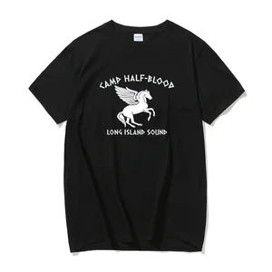 Acampamento meio sangue camisetas femininas roupas vintage y2k topo halloween wicca tshirt longo ilha som percy jackson algodão t camisa 8 principais vendas blusa bruxaria - №5