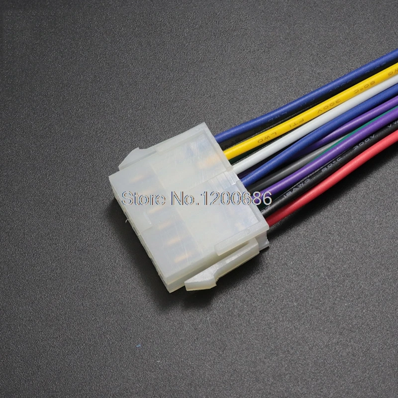 12PIN 18AWG 30CM Mini-Fit Jr. 5559 4.2 2x6pin 39012126 12 pin 2*6pin 12p 12 Circuits wire harness