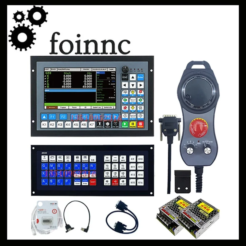 Cnc Independent Controller Ddcs-expert M350 3/4/5 Axis Offline Plc Extended Keyboard Handwhich Mpg 75w24v Place Ddcsv3.1