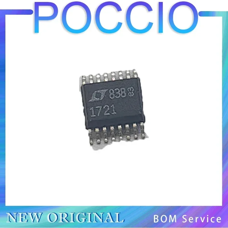 LT1721CGN LT1721IGN LT1721CS LT1721 - Quad, 4.5ns, Single Supply 3V/5V Comparators with Rail-to-Rail Outputs