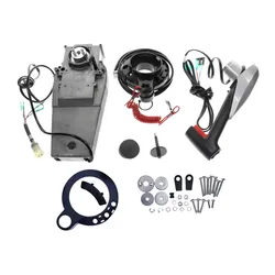Yamaha outboard machine control 6X3-48206-10-00 FLUSH-MOUNT CONTROL RIGHT SIDE