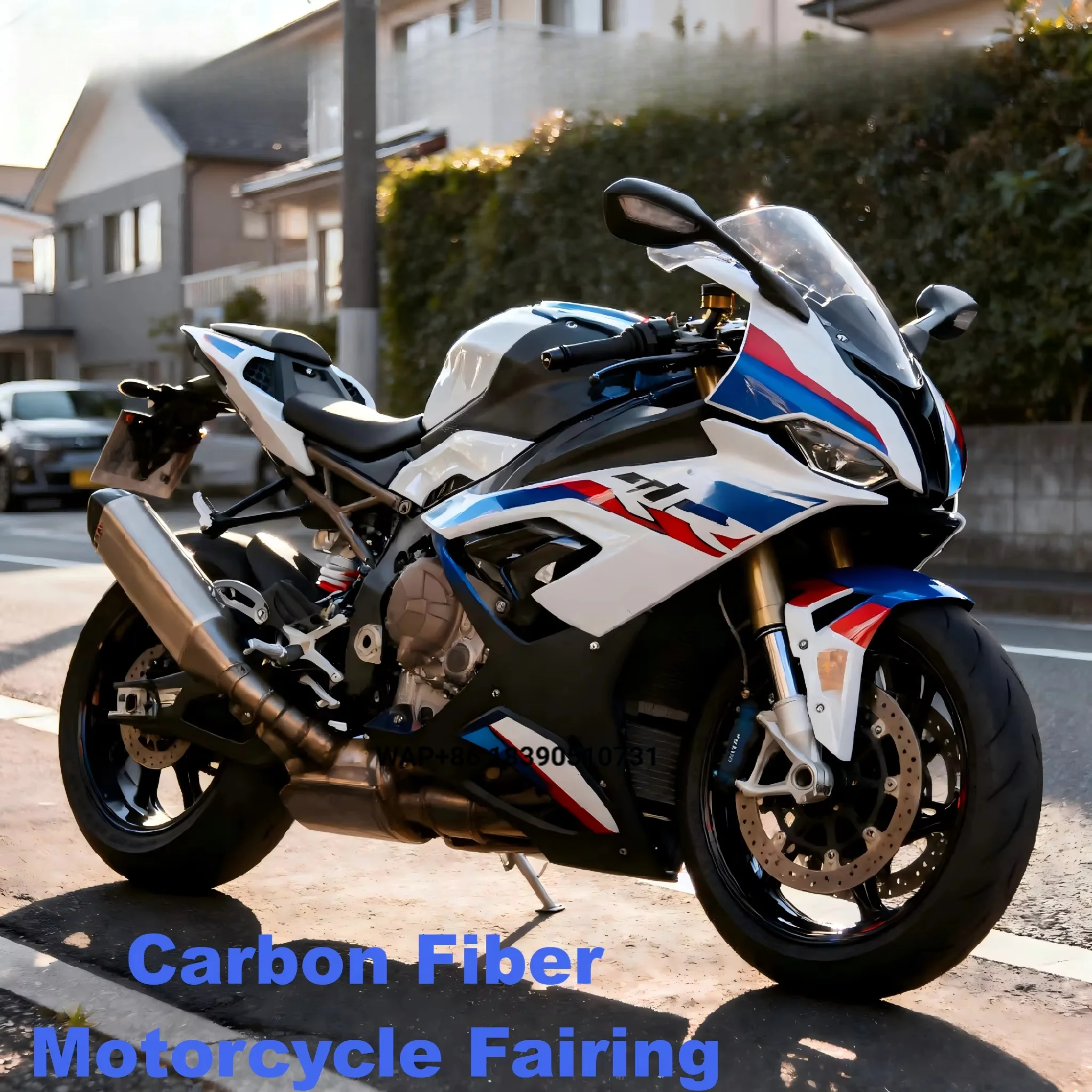 

OEM 3K 100% Dry Carbon Fiber Fixed Wing for 2023 Carbon Fiber Motorcycle Fairing Kit Wholesale