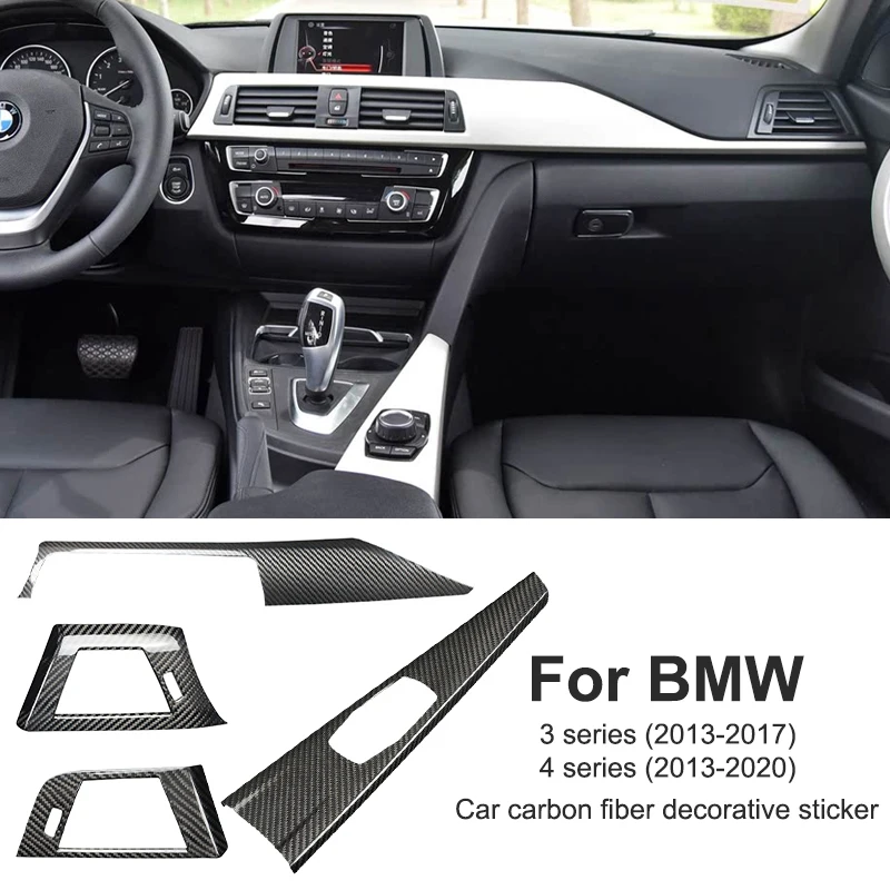 

Для BMW 3 4 серии F30 F31 F34 F32 F33 F36 GT LCI автомобильная мультимедийная панель приборная панель вентиляционное отверстие наклейка модификация аксессуары