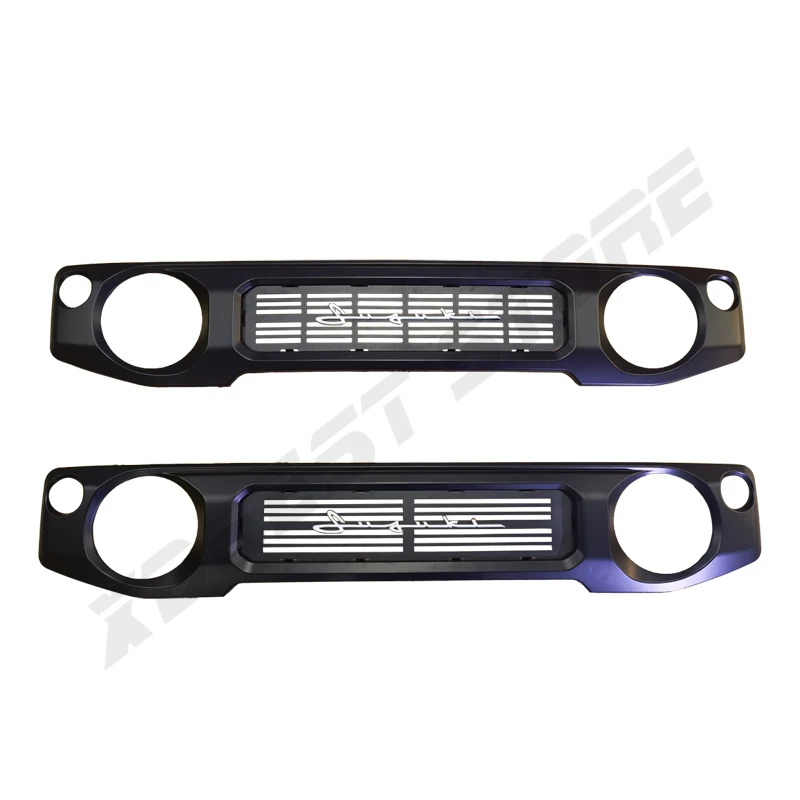 

Jimny Accessories Front Bumper Grille ABS For Suzuki Jimny JB64 JB64W JB74 JB74W 2019+ Car Racing Grills Cover Decoration