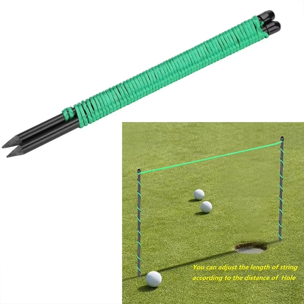 Golf Putting Alignment Rope Golf Putting String Improve Putting Path