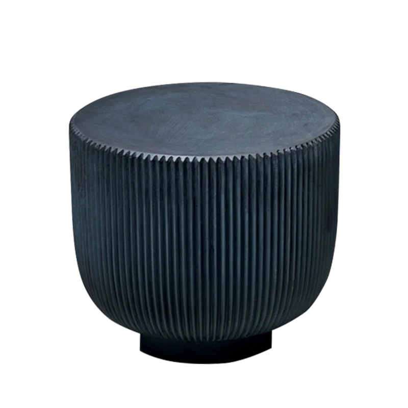 industrial outdoor fiberglass bowl shape end table center round modern coffee table set living room furniture