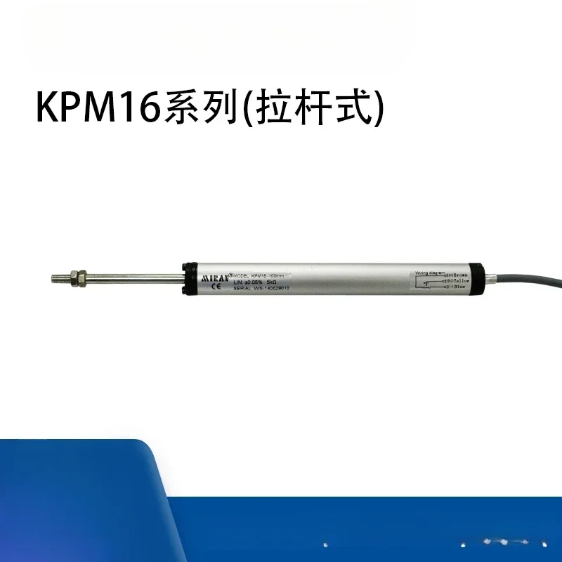 KPM16 miniature articulated linear displacement transducer for circular prestressed jack