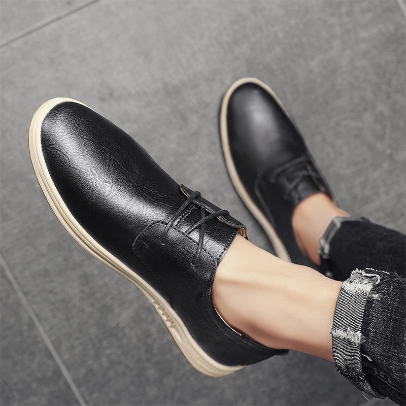 

Mens Formal Shoes Genuine Leather Oxford Shoes For Men Italian Nice Dress Shoes Wedding Shoes Brand Casual Shoes