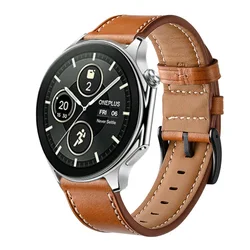 Leather  Watchband For OnePlus Watch 2 Replacement Bracelet For Realme Watch 3 S OPPO Watch X 4 Pro Smart watchstrap Accessories