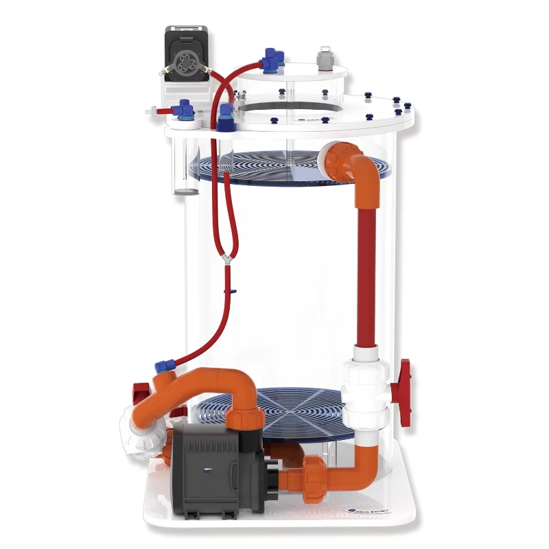Modern calcium reactor with pump for reef and fish tanks