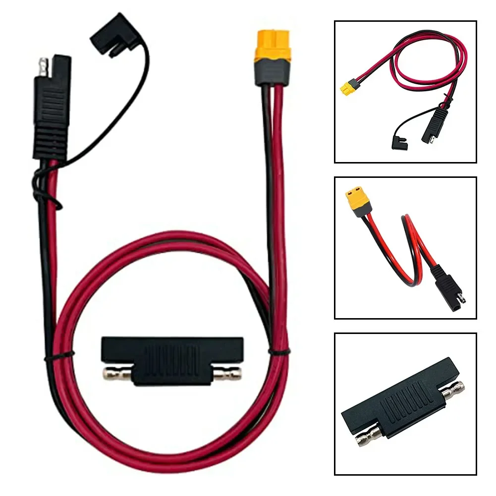 

SAE To For XT60 Hookup Wire 12AWG Wire Extension Cord For Solar Panels SAE To For XT60 Connector Cord 12AWG Hot Sale