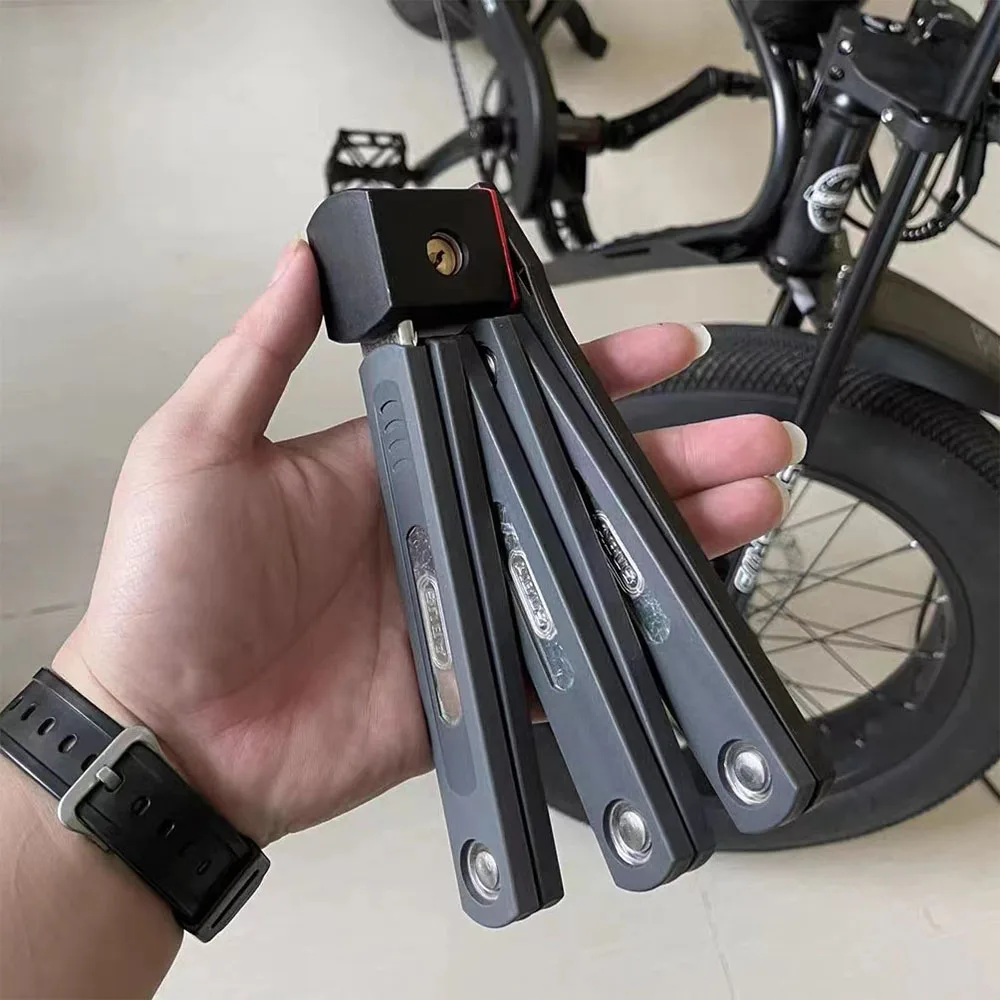 German ABUS Folding Bike Lock Anti-theft Lock Portable c\\Cycling equipment FOR Super73 S1 S2 Y1 RX